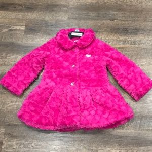 Kid’s Juicy Couture (pink faux fur coat)
